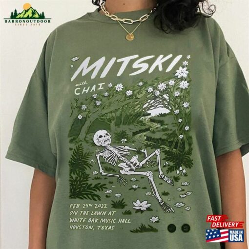 Mitski With Chai Shirt Band Vintage Music Rock Concert T-Shirt Sweatshirt