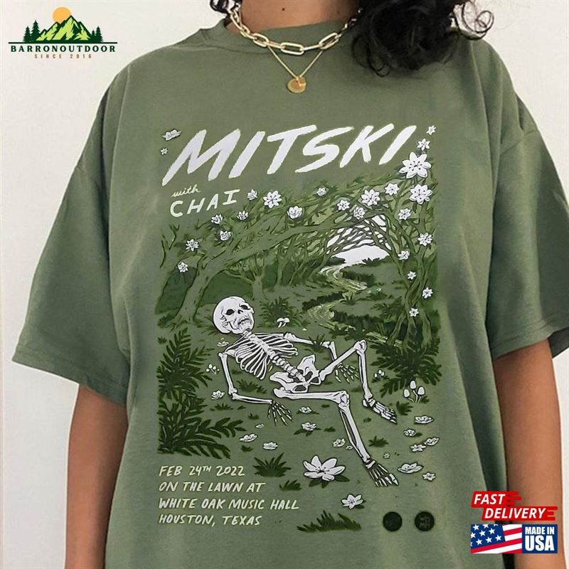 Mitski With Chai Shirt Band Vintage Music Rock Concert T-Shirt Sweatshirt Mitski With Chai Shirt Band Vintage Music Rock Concert T-Shirt Sweatshirt