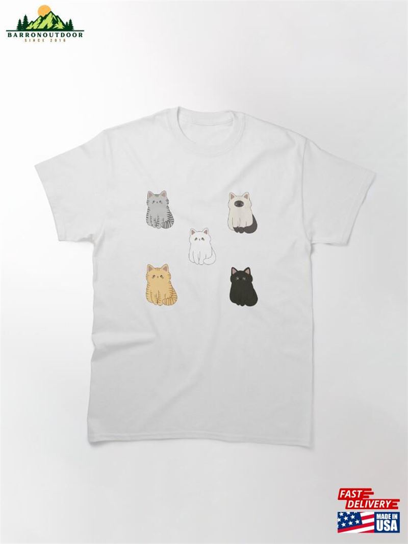 Mix Cats Sticker Pack Classic T-Shirt Sweatshirt Hoodie Mix Cats Sticker Pack Classic T-Shirt Sweatshirt Hoodie