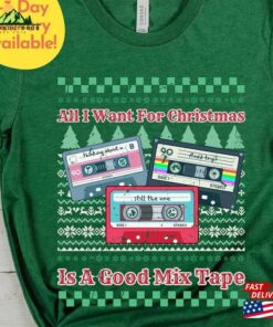 Mix Tape Christmas Shirt Unisex Hoodie