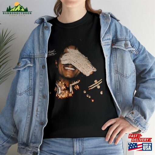 Mj Glove On Face Retro Vintage 80S Style Tee Sweatshirt Hoodie