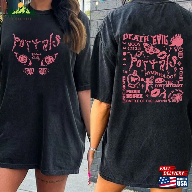 Mm Shirt Vintage Melanie Portals Tour 2023 Hoodie Classic Mm Shirt Vintage Melanie Portals Tour 2023 Hoodie Classic