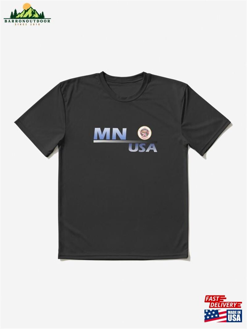 Mn Usa Written Textile Design Active T-Shirt Unisex Sweatshirt Mn Usa Written Textile Design Active T-Shirt Unisex Sweatshirt