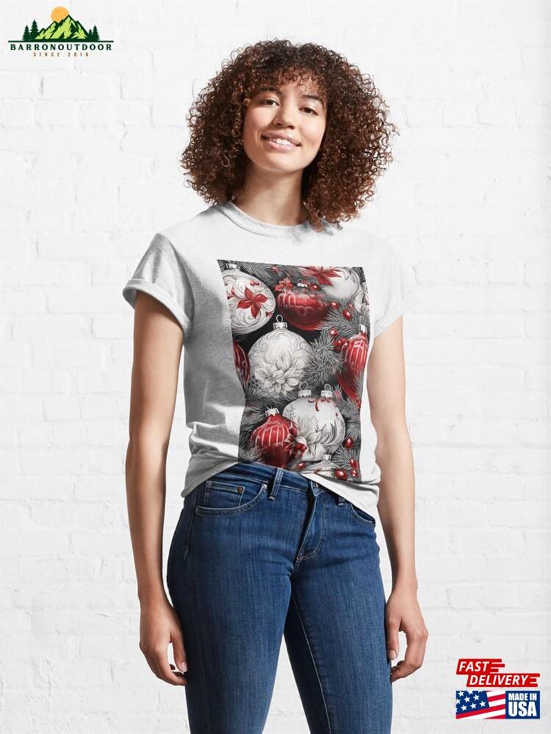 Modern And Merry Holiday Designs Classic T-Shirt Sweatshirt Unisex Modern And Merry Holiday Designs Classic T-Shirt Sweatshirt Unisex