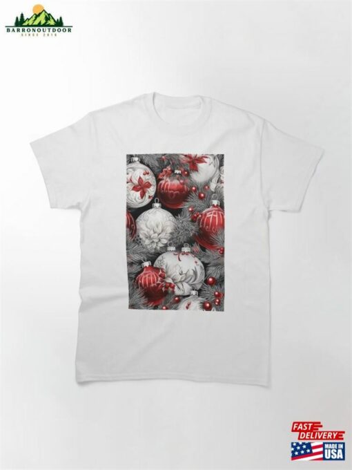 Modern And Merry Holiday Designs Classic T-Shirt Sweatshirt Unisex