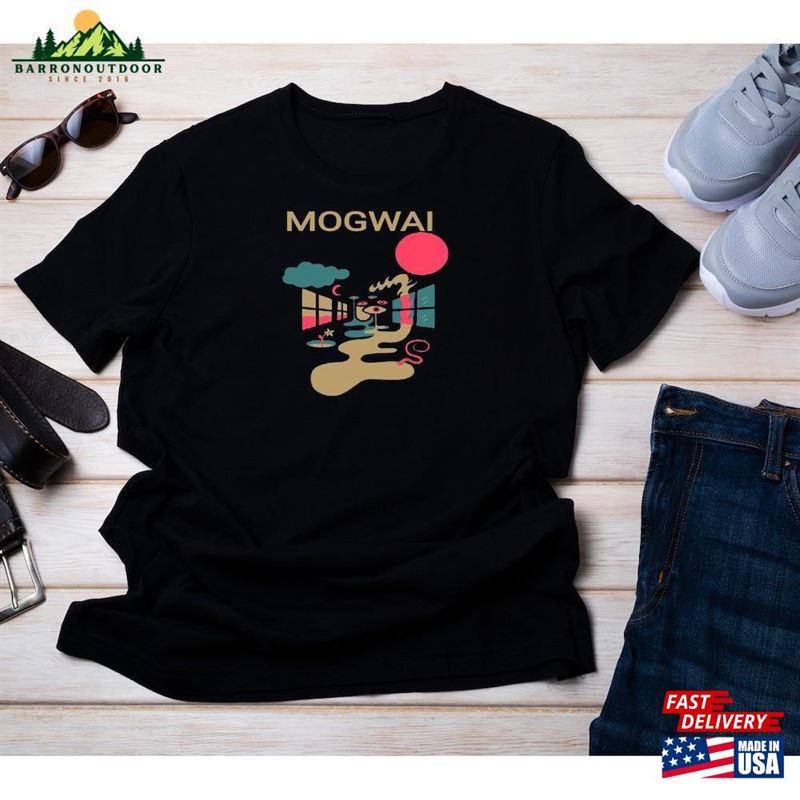 Mogwai Aus Nz 2024 Tour Shirt T-Shirt Classic Unisex Mogwai Aus Nz 2024 Tour Shirt T-Shirt Classic Unisex