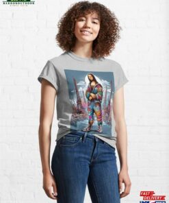 Mona Lisa Tour Eiffel France Classic T-Shirt Unisex Mona Lisa Tour Eiffel France Classic T-Shirt Unisex