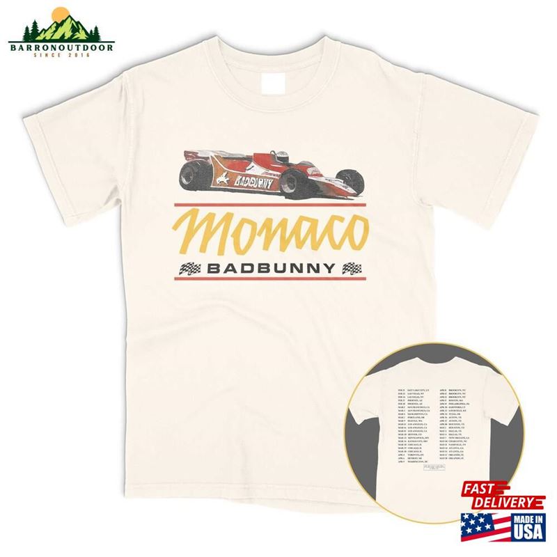 Monaco F1 Car Most Wanted Tour 2024 Merch T-Shirt Sweatshirt Monaco F1 Car Most Wanted Tour 2024 Merch T-Shirt Sweatshirt