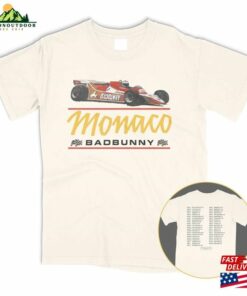 Monaco F1 Car Most Wanted Tour 2024 Merch T-Shirt Sweatshirt