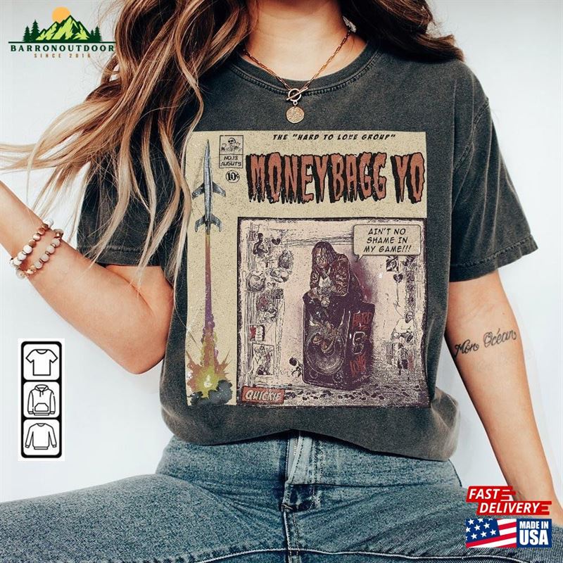 Moneybagg Yo Comic Shirt 90S Vintage Merch Book Art Hard To Love Album World Tour Ticket 2023 Graphic Tee Gift For Fan V3 T-Shirt Classic Moneybagg Yo Comic Shirt 90S Vintage Merch Book Art Hard To Love Album World Tour Ticket 2023 Graphic Tee Gift For Fan V3 T-Shirt Classic