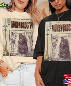 Moneybagg Yo Comic Shirt 90S Vintage Merch Book Art Hard To Love Album World Tour Ticket 2023 Graphic Tee Gift For Fan V3 T-Shirt Classic