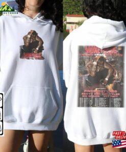 Moneybagg Yo Rap Shirt Double Sided Larger Than Life Tour 2023 Concert Vintage 90S Y2k Style Hoodie Classic