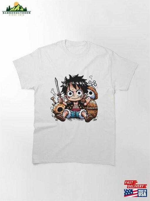 Monkey D Luffy The Pirate King Classic T-Shirt Sweatshirt Hoodie