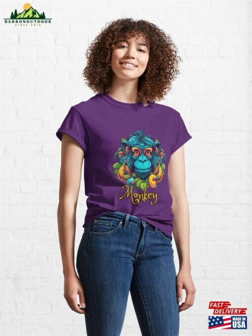 Monkey Head Classic T-Shirt Unisex