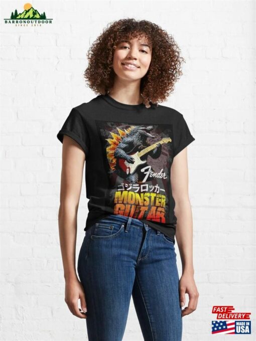 Monster Guitar 2 Classic T-Shirt Unisex