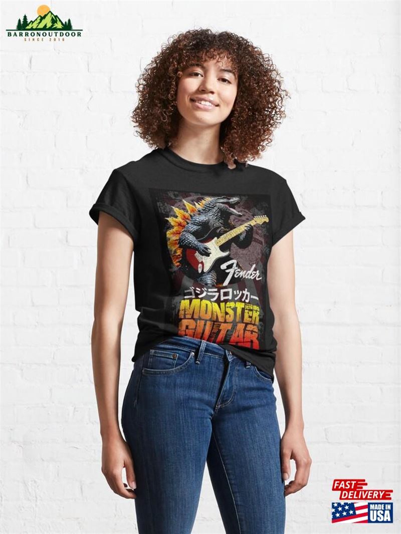 Monster Guitar 2 Classic T-Shirt Unisex Monster Guitar 2 Classic T-Shirt Unisex