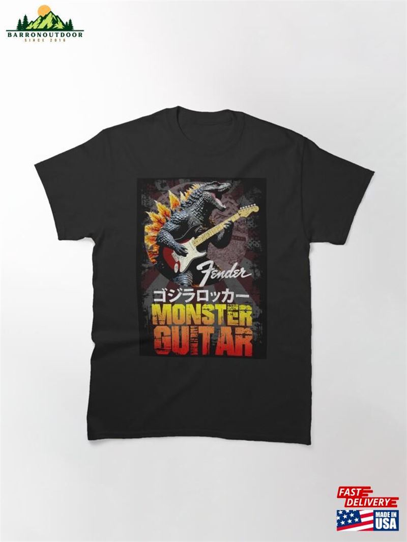 Monster Guitar 2 Classic T-Shirt Unisex Monster Guitar 2 Classic T-Shirt Unisex