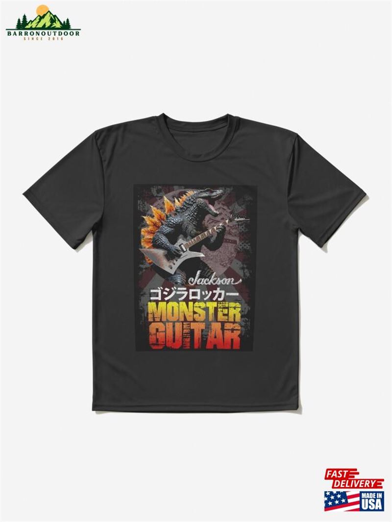 Monster Guitar 5 Active T-Shirt Sweatshirt Monster Guitar 5 Active T-Shirt Sweatshirt