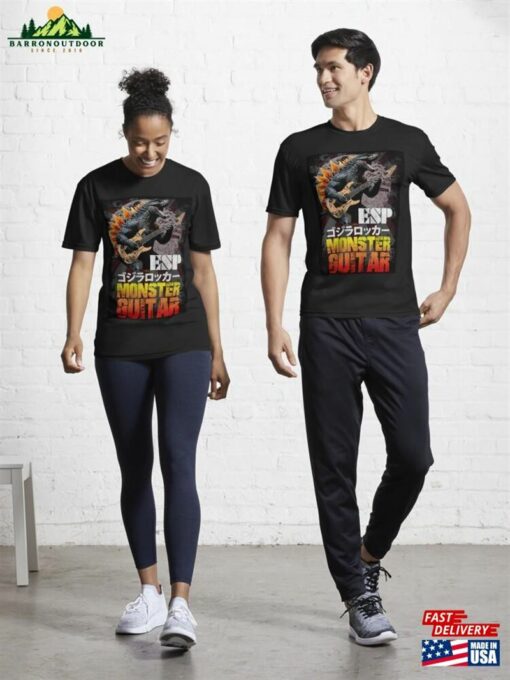 Monster Guitar 6 Active T-Shirt Hoodie Classic