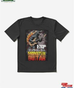 Monster Guitar 6 Active T-Shirt Hoodie Classic