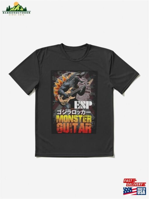 Monster Guitar 6 Active T-Shirt Hoodie Classic