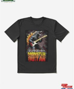 Monster Guitar Active T-Shirt Hoodie Classic