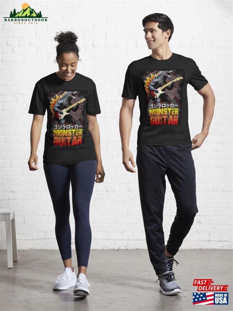 Monster Guitar Active T-Shirt Sweatshirt Monster Guitar Active T-Shirt Sweatshirt