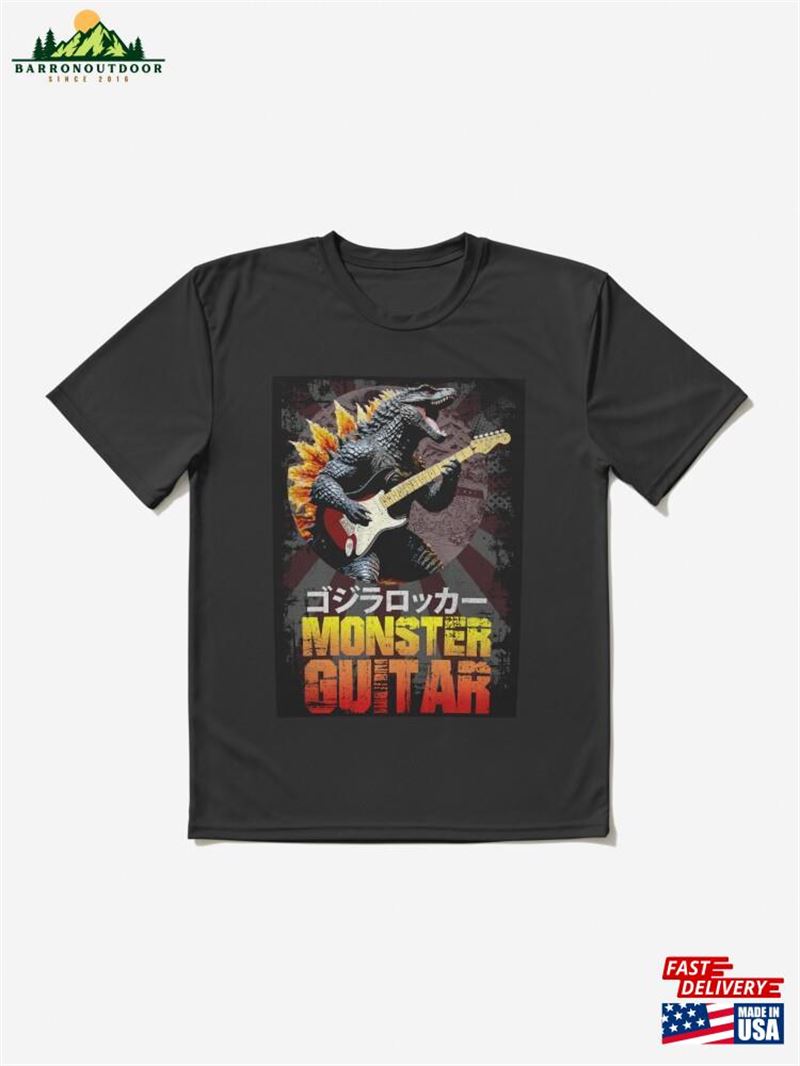 Monster Guitar Active T-Shirt Sweatshirt Monster Guitar Active T-Shirt Sweatshirt