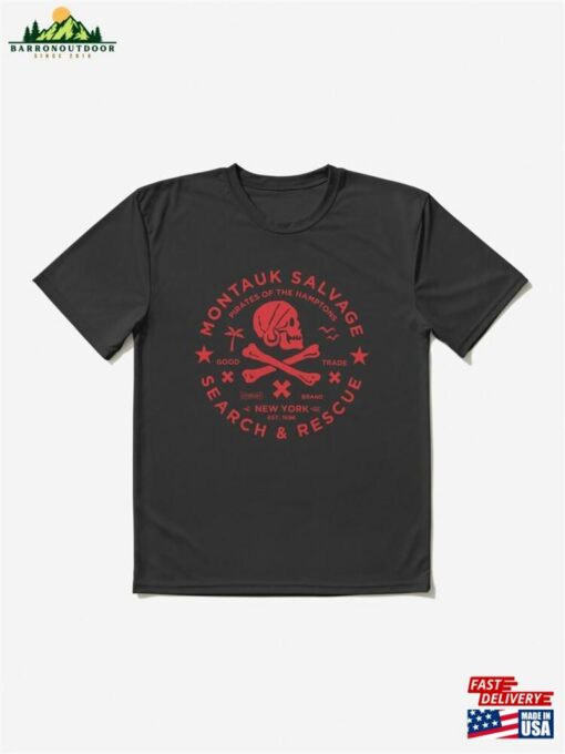 Montauk Salvage Co Official Circle Logo T-Shirt Classic