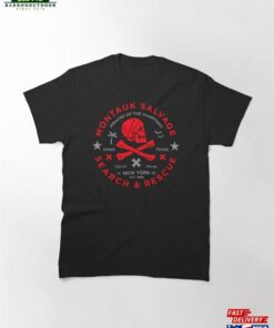 Montauk Salvage Co Official Circle Logo T-Shirt Classic Unisex