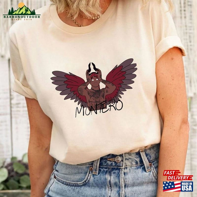 Montero T-Shirt Lil Nas X Tour 2023 Unisex Hoodie Montero T-Shirt Lil Nas X Tour 2023 Unisex Hoodie