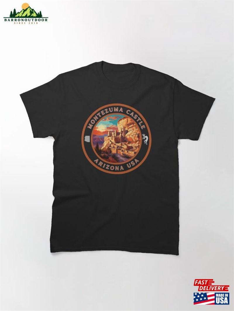 Montezuma Castle Arizona Usa Classic T-Shirt Hoodie Montezuma Castle Arizona Usa Classic T-Shirt Hoodie