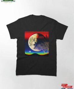 Moon Landing Abstract Art Classic T-Shirt Hoodie