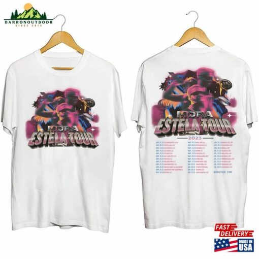 Mora 2023 Concert T-Shirt Estela Tour Fan Classic