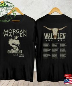 Morgan Wallen 2023 Tour One Night At A Time Shirt Country Music Unisex T-Shirt