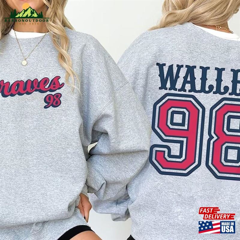 Morgan Wallen 98 Sweatshirt Braves T-Shirt Unisex Morgan Wallen 98 Sweatshirt Braves T-Shirt Unisex