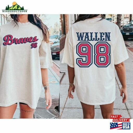 Morgan Wallen 98 Sweatshirt Braves T-Shirt Unisex