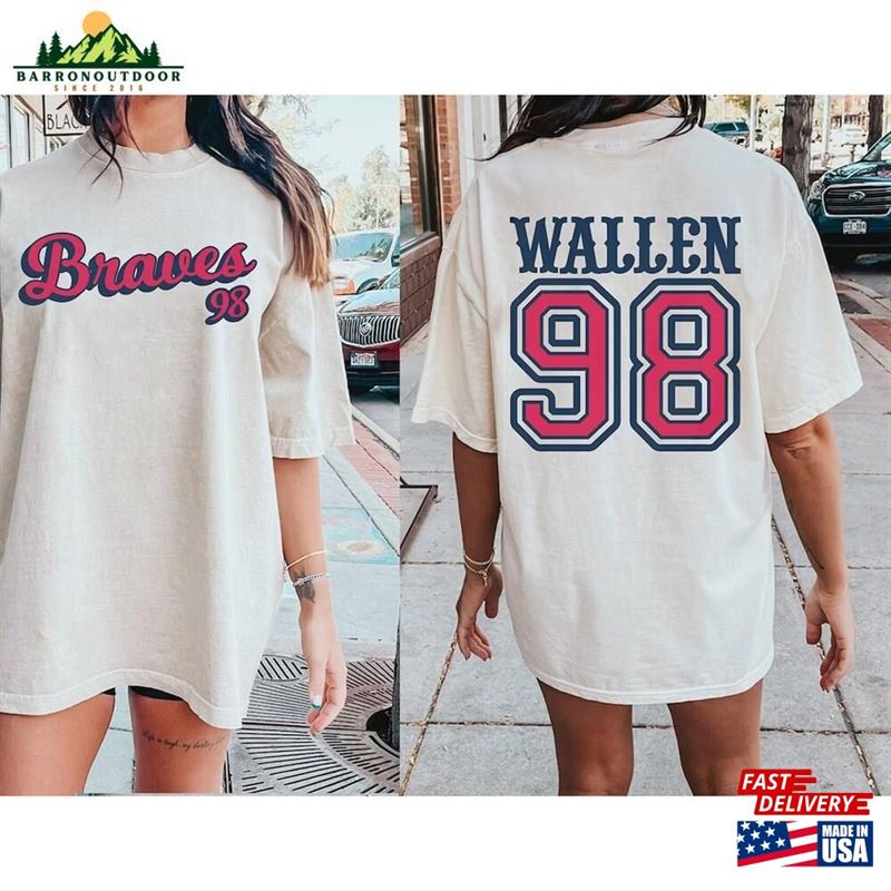 Morgan Wallen 98 Sweatshirt Braves T-Shirt Unisex Morgan Wallen 98 Sweatshirt Braves T-Shirt Unisex