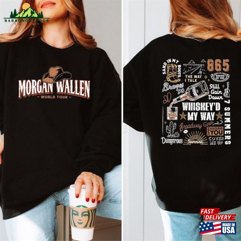 Morgan Wallen Merch Sweatshirt Tour Unisex Morgan Wallen Merch Sweatshirt Tour Unisex