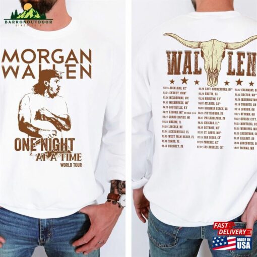 Morgan Wallen Tour 2023 Merch Country Music Apparel Festival Sweatshirt T-Shirt