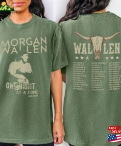 Morgan Wallen Tour 2023 T-Shirt One Night At A Time Country Music Shirt Sweatshirt Classic