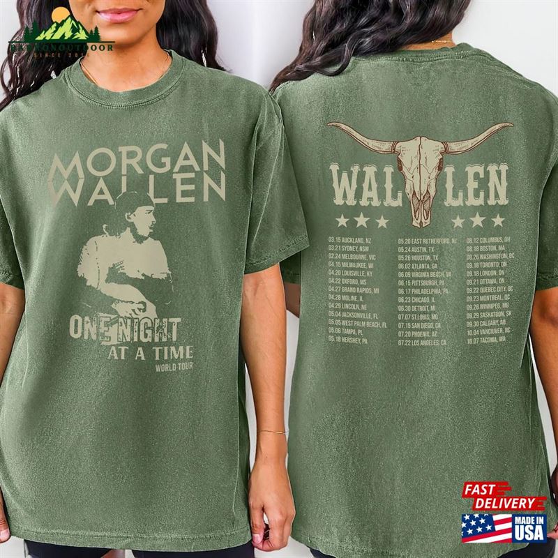 Morgan Wallen Tour 2023 T-Shirt One Night At A Time Country Music Shirt Sweatshirt Classic Morgan Wallen Tour 2023 T-Shirt One Night At A Time Country Music Shirt Sweatshirt Classic
