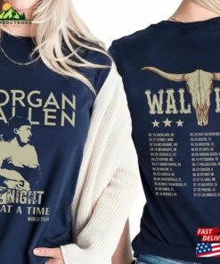 Morgan Wallen Tour 2023 T-Shirt One Night At A Time Country Music Shirt Sweatshirt Classic