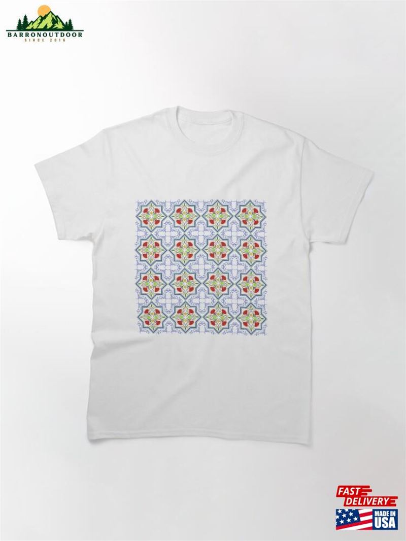 Moroccan Tiles Classic T-Shirt Sweatshirt Moroccan Tiles Classic T-Shirt Sweatshirt