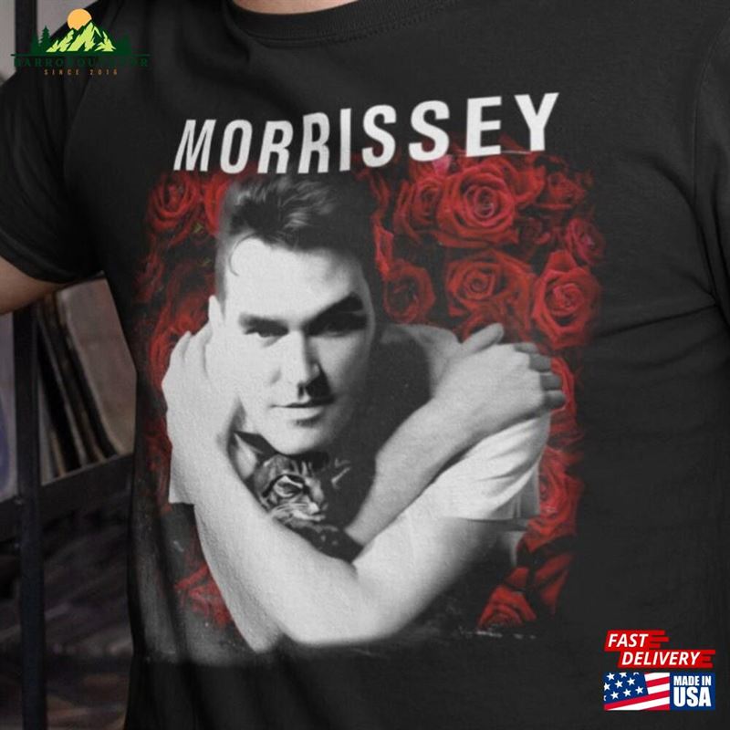 Morrissey Cat T-Shirt Unisex Morrissey Cat T-Shirt Unisex