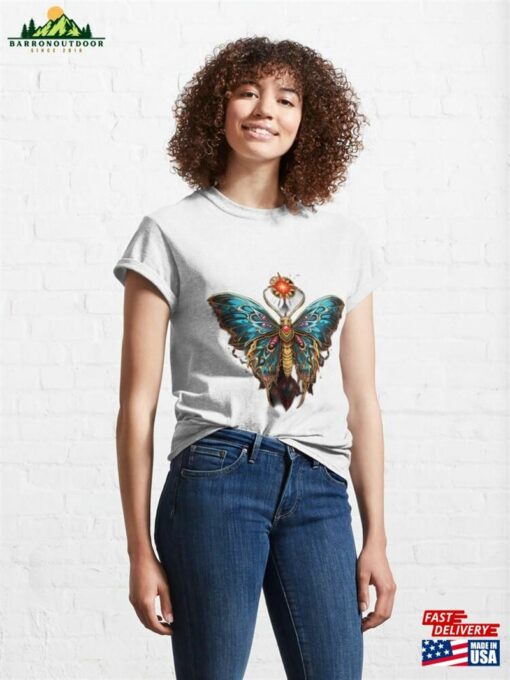 Moth Of Light Classic T-Shirt Unisex