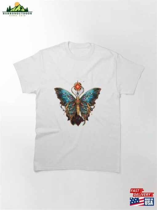 Moth Of Light Classic T-Shirt Unisex