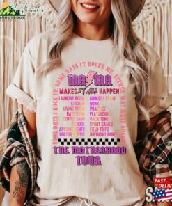 Motherhood Some Days I Rock It T-Shirt Mama Lighting Bold Sweatshirt Tour Hoodie Unisex