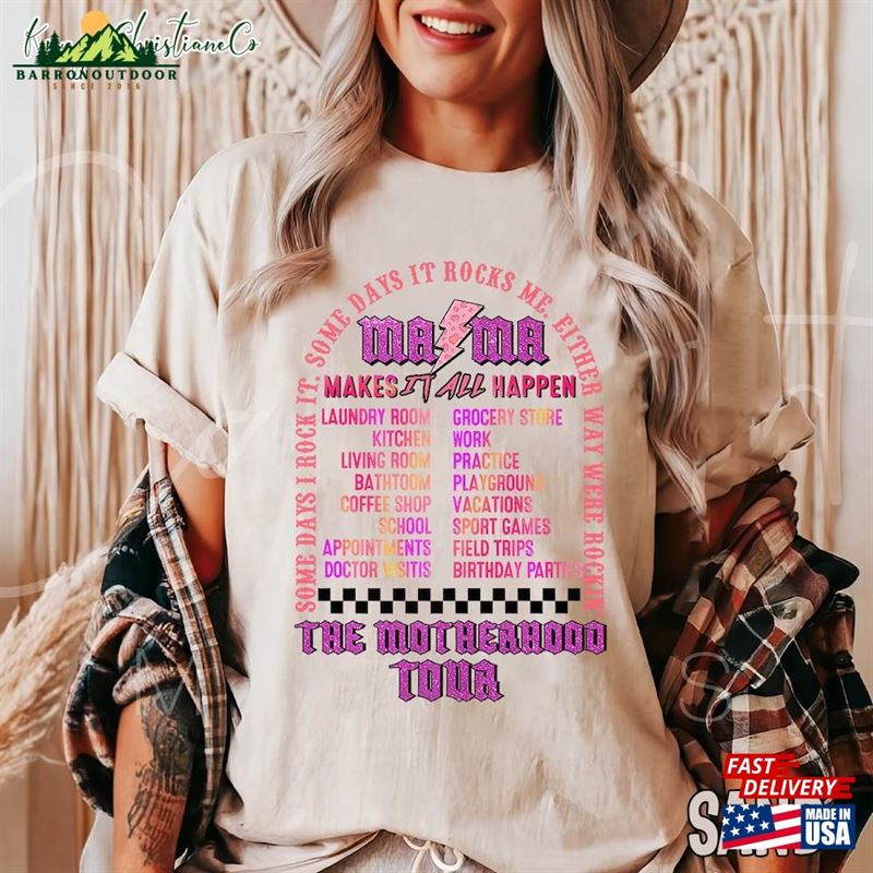 Motherhood Some Days I Rock It T-Shirt Mama Lighting Bold Sweatshirt Tour Hoodie Unisex Motherhood Some Days I Rock It T-Shirt Mama Lighting Bold Sweatshirt Tour Hoodie Unisex