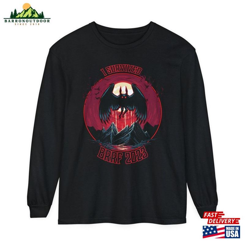 Mothman Long Sleeved Shirt Quot I Survived Brrf 2023 Unisex T-Shirt Mothman Long Sleeved Shirt Quot I Survived Brrf 2023 Unisex T-Shirt